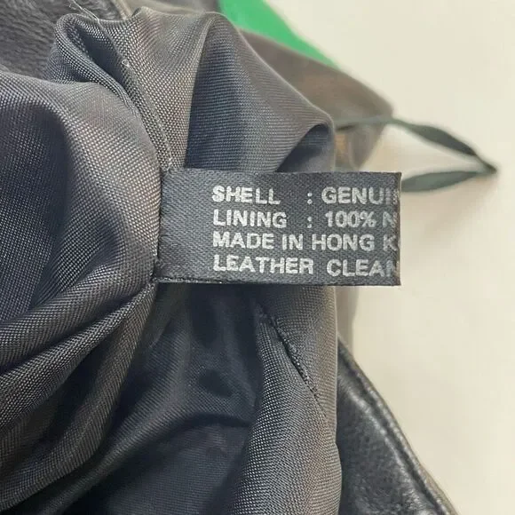 Michael Hoban North Beach Vintage Genuine Leather True Love Rose Skirt Size 1/2 - Picture 10 of 12